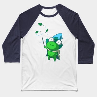 Frog Wizard Baseball T-Shirt